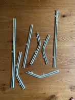 Gordijnrails - Bochten & Rechte Stukken, Huis en Inrichting, Ophalen, Minder dan 50 cm, Gebruikt, Wit