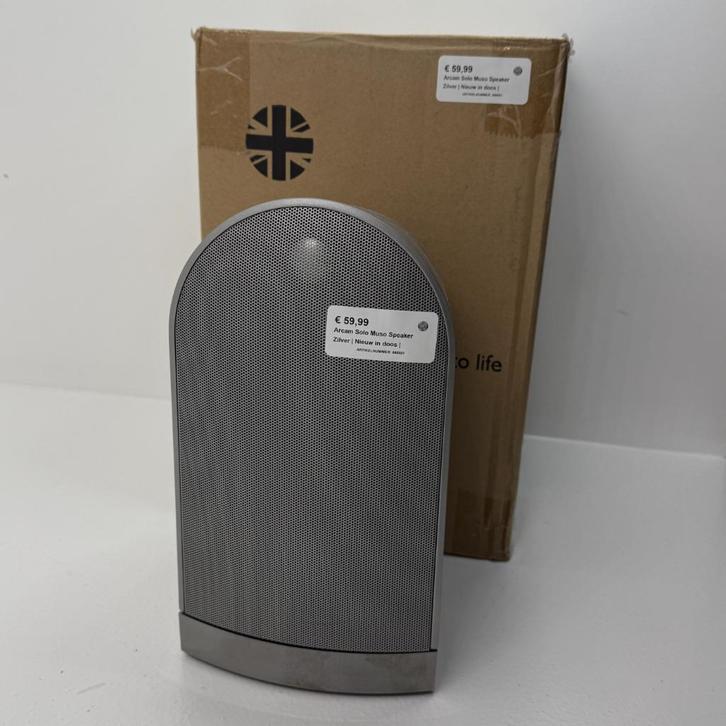 Arcam Solo Muso Speaker Zilver | Nieuw in doos, Audio, Tv en Foto, Luidsprekers, Nieuw, Overige typen, Minder dan 60 watt, Overige merken