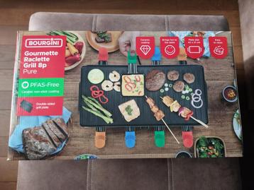 Bourgini gourmette - raclette - grill voor 8 personen beschikbaar voor biedingen