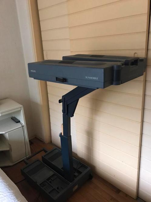 Philips Sunmobile, Witgoed en Apparatuur, Zonnebanken en Gezichtsbruiners, Zo goed als nieuw, Zonnebank enkelzijdig, Minder dan 10 lampen