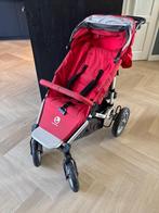Complete kinderwagenset Easywalker Qtro rood, Kinderen en Baby's, Kinderwagens en Combinaties, Gebruikt, Luchtbanden, Combiwagen