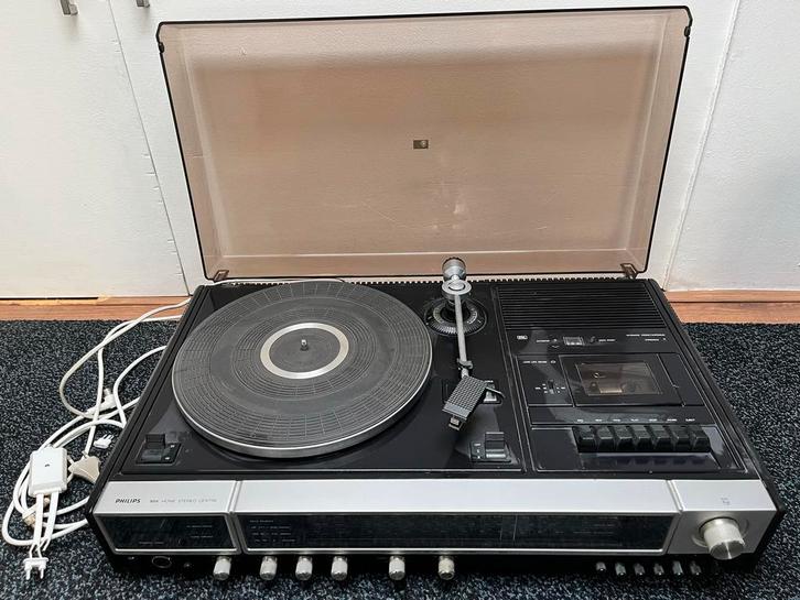 Philips 984 Home Stereo Centre - Vintage, Audio, Tv en Foto, Stereo-sets, Gebruikt, Cassettedeck, Philips, Losse componenten, Ophalen