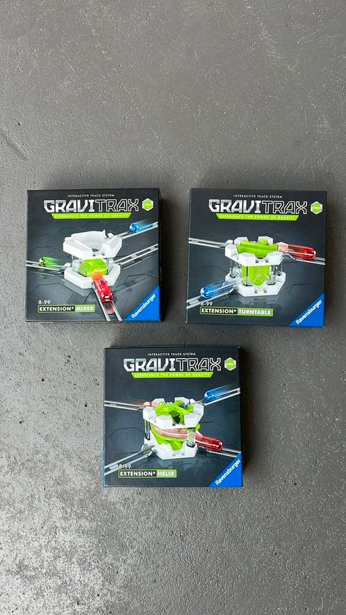 Gravitrax extensions mixer, turntable, helix, Kinderen en Baby's, Speelgoed | Educatief en Creatief, Zo goed als nieuw, Ophalen of Verzenden