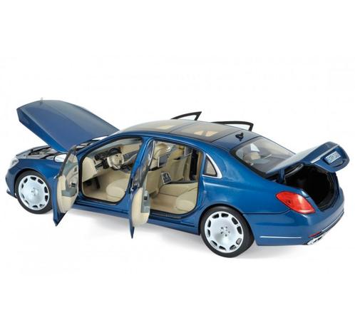 2019 Mercedes-Maybach S650 blauw 1:18 nieuw Norev HQ., Hobby en Vrije tijd, Modelauto's | 1:18, Nieuw, Auto, Norev, Ophalen of Verzenden