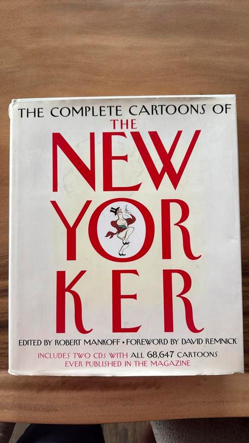The Complete Cartoons of The New Yorker (inclusief 2 CD’s!), Boeken, Kunst en Cultuur | Beeldend, Zo goed als nieuw, Schilder- en Tekenkunst