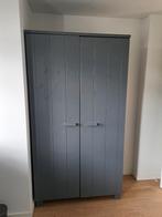 Woood Kast - Grijs, Huis en Inrichting, Ophalen, Gebruikt, 100 tot 150 cm, Met hangruimte