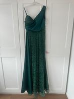 Groene galajurk, Galajurk, Maat 42/44 (L), Ophalen of Verzenden, Zo goed als nieuw