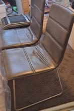 Eetkamerstoelen, Huis en Inrichting, Stoelen, Ophalen, Zo goed als nieuw, Grijs