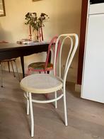 Witte thonet stoel webbing, Huis en Inrichting, Stoelen, Ophalen of Verzenden, Zo goed als nieuw, Wit, Eén