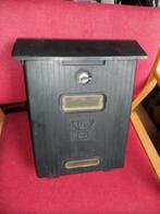 Brievenbus antiek - Bakeliet - EEC tijdperk - H34xB27xD13cm, Ophalen, Zo goed als nieuw, Overige materialen, Wandbrievenbus