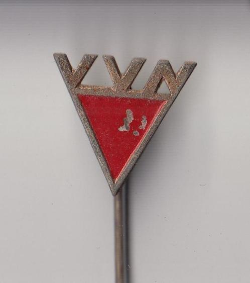 VVN Voetbal Nieuwerkerk aan den IJssel of Veilig verkeer, Verzamelen, Speldjes, Pins en Buttons, Gebruikt, Speldje of Pin, Overige onderwerpen