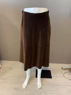 Vintage velours rok maat 42, Kleding | Dames, Rokken, Gedragen, Maat 42/44 (L), Ophalen of Verzenden, Onder de knie