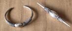 armband en broche zilver, Ophalen of Verzenden, Gebruikt, Zilver, Zilver