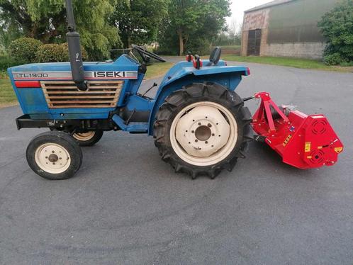 Iseki TL1900 Minitractor met klepelmaaier, Zakelijke goederen, Machines en Bouw | Tuin, Park en Bosbouw, Overige typen
