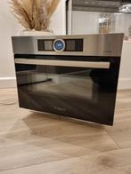 Luxe bosch combi stoomoven met TFT display, Witgoed en Apparatuur, Ovens, Zo goed als nieuw, Oven met grill, Inbouw, 45 tot 60 cm