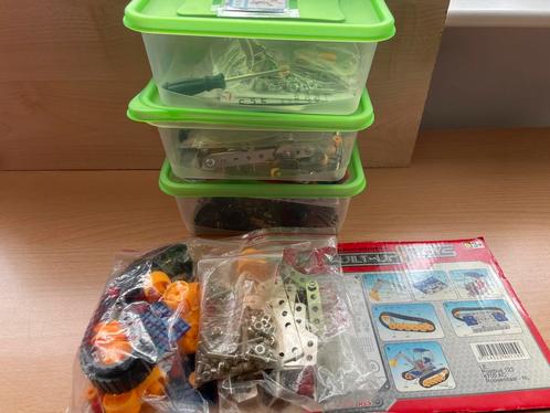 4  stuks  met meccano  zie  op  foto’s, Kinderen en Baby's, Speelgoed | Bouwstenen, Zo goed als nieuw, Overige merken, Ophalen of Verzenden