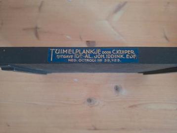 Vintage Tuimmelplankje C. Kuiper - Oud Tuinaccessoire beschikbaar voor biedingen