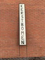 Kerstbomen reclamebord (overschilderbaar), Ophalen, Gebruikt