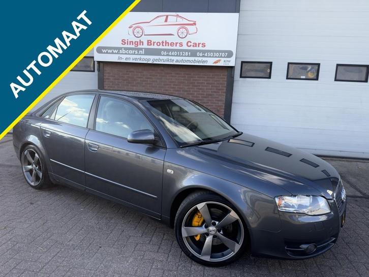 Audi A4 Limo 3.2 FSI Q NAP AUT LEER NAVI XENON INRUIL MOG!!!, Auto's, Audi, Bedrijf, A4, ABS, Airbags, Airconditioning, Alarm