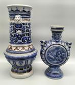 2 antieke objecten van steengoed aarderwerk Westerwald, Antiek en Kunst, Ophalen of Verzenden