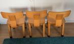 Vintage Kleuterstoeltjes - Set van 6, Ophalen, Gebruikt, Bruin, Vijf, Zes of meer stoelen