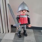 Playmobil xxl ridder met zwaard, playmobil pop 68 cm hoog, Ophalen of Verzenden, Zo goed als nieuw, Complete set