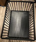 Babybox zwart wieltjes inklapbaar, Kinderen en Baby's, Boxen, Ophalen, Nieuw, Vierkant, In hoogte verstelbaar