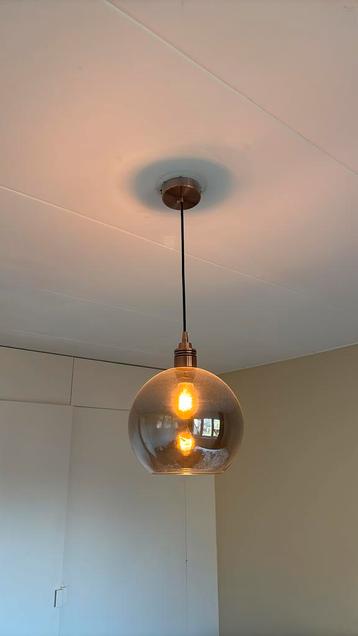 Hanglamp brons zo goed als nieuw