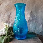 vintage glazen vaas fruitdecor., Ophalen of Verzenden