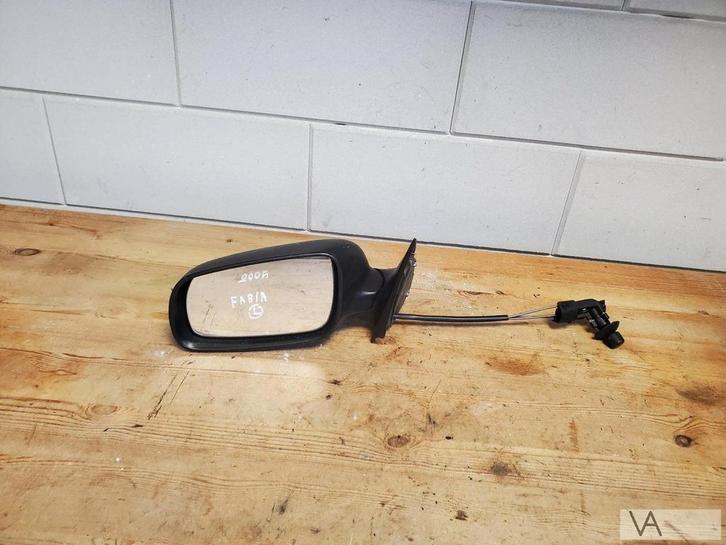 Skoda Fabia 2000 - 2007 spiegel links handmatig nette staat, Auto-onderdelen, Spiegels, Skoda, Gebruikt, Ophalen of Verzenden