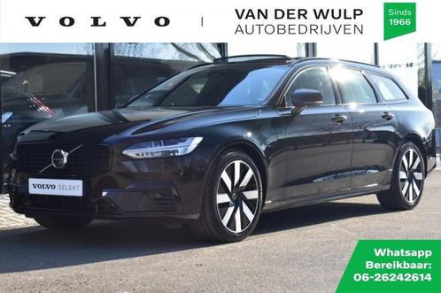 Volvo V90 T6 350pk AWD Ultra Dark | Trekhaak | 360 | Gelamin, Auto's, Volvo, Bedrijf, V90, ABS, Achteruitrijcamera, Adaptieve lichten