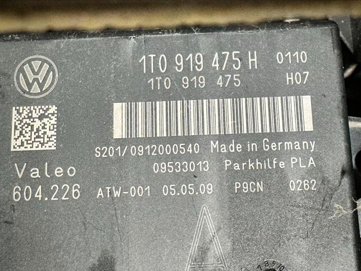 ( Gezocht )PDC Module VW Golf 6 1.4 - 1T0919475H, Auto-onderdelen, Elektronica en Kabels, Volkswagen, Gebruikt, Ophalen of Verzenden
