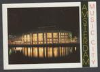 Amsterdam Music City in de avond Grote kaart, Verzenden, 1980 tot heden, Ongelopen, Noord-Holland