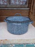grijs emaille pan, Antiek en Kunst, Antiek | Emaille, Ophalen