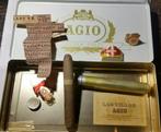 AGIO Gouden Oogst jaren 50 blik voor 25 sigaren: PRIMA STAAT, Verzamelen, Tabaksdoos of Verpakking, Ophalen of Verzenden, Zo goed als nieuw