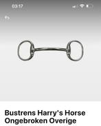 Bustrens Bit Harry’s Horse ongebroken 12,5 cm, Ophalen of Verzenden