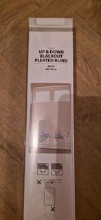 2xverduisterend Plisségordijn 60x130cm - Nieuw in verpakking, Nieuw, Modern, Wit, 100 tot 150 cm