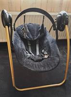 X Adventure Schommelstoel Babyswing Velvet Zwart Goud, Ophalen, Zo goed als nieuw, Schommelstoel, Met gordel(s) of riempje(s)