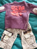 Diesel broekje camouflage en Littlefeet trui 68, Ophalen of Verzenden, Jongetje, Broekje