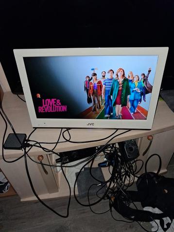 Jvc goede kleine tv voor in keuken of douche werkt perfect t beschikbaar voor biedingen