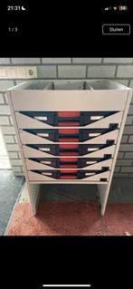 Ladekast met koffers met vakverdeling, Doe-het-zelf en Verbouw, Ophalen, Gebruikt