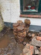 MOET WEG: Tuin tegel baksteen zes kant, Ophalen, Gebruikt, Klinkers, Minder dan 5 m²