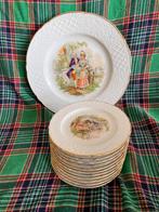 Bavaria schumann arzberg taferelen gebakschaal, Antiek en Kunst, Ophalen of Verzenden