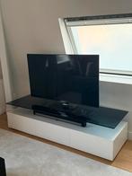 Tv meubel zwart wit glans, Huis en Inrichting, Kasten | Televisiemeubels, Ophalen, Zo goed als nieuw, 25 tot 50 cm, Minder dan 100 cm