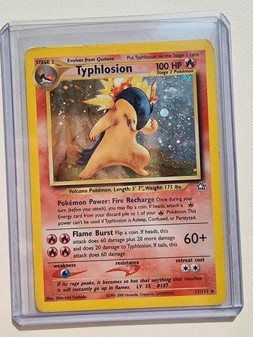 Typhlosion (NG 17) holo beschikbaar voor biedingen