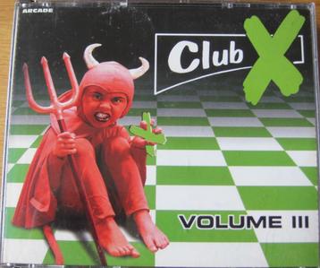 Club X volume 3 - dubbel CD uit 1997 beschikbaar voor biedingen