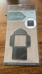 Snijmal envelop card deco, Ophalen of Verzenden, Nieuw, Overige thema's, Pons of Mal