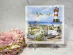 Ambiente knutsel servetten zeehonden strand vuurtoren 262, Hobby en Vrije tijd, Knutselen, Ophalen of Verzenden, Nieuw, Materiaal