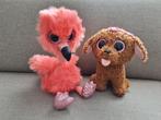 Ty Frannie (flamingo) en Ty Maddie (schattig hondje), Ophalen of Verzenden, Gebruikt, Overige typen