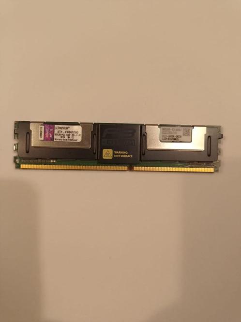 Kingston 8GB PC2-5300 DDR2-667MHz ECC Geheugen, Computers en Software, RAM geheugen, Zo goed als nieuw, Desktop, 8 GB, DDR2, Ophalen of Verzenden